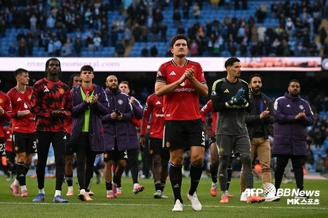 맨체스터 유나이티드 선수단. 실망이 클 것. 사진(잉글랜드 맨체스터)=AFPBBNews=News1