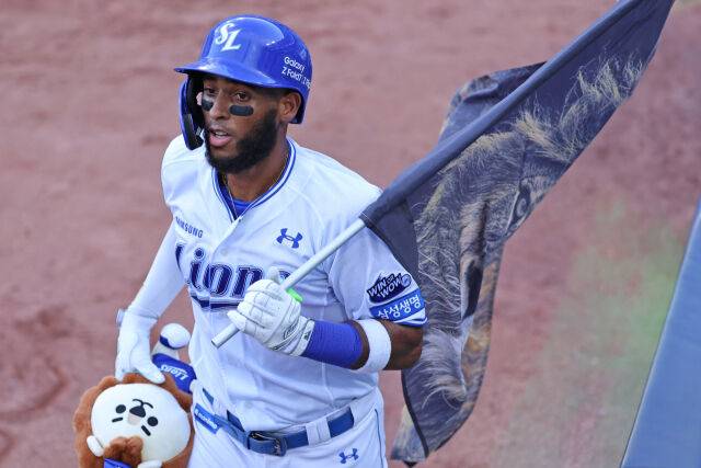 삼성 라이온즈 르윈 디아즈./삼성 라이온즈