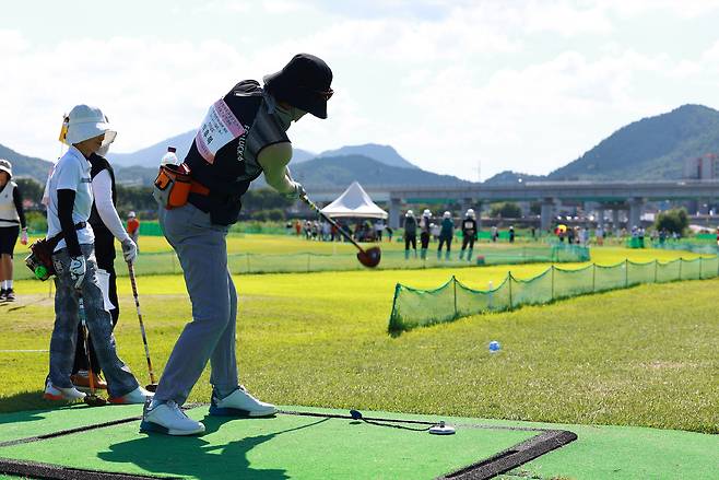 문화체육관광부장관기 전국 파크골프대회[울진군 제공]