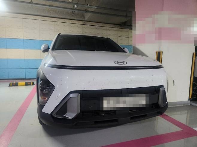 서울 중구 소재 한 빌딩에 주차된 쏘카 차량. 고재우 기자