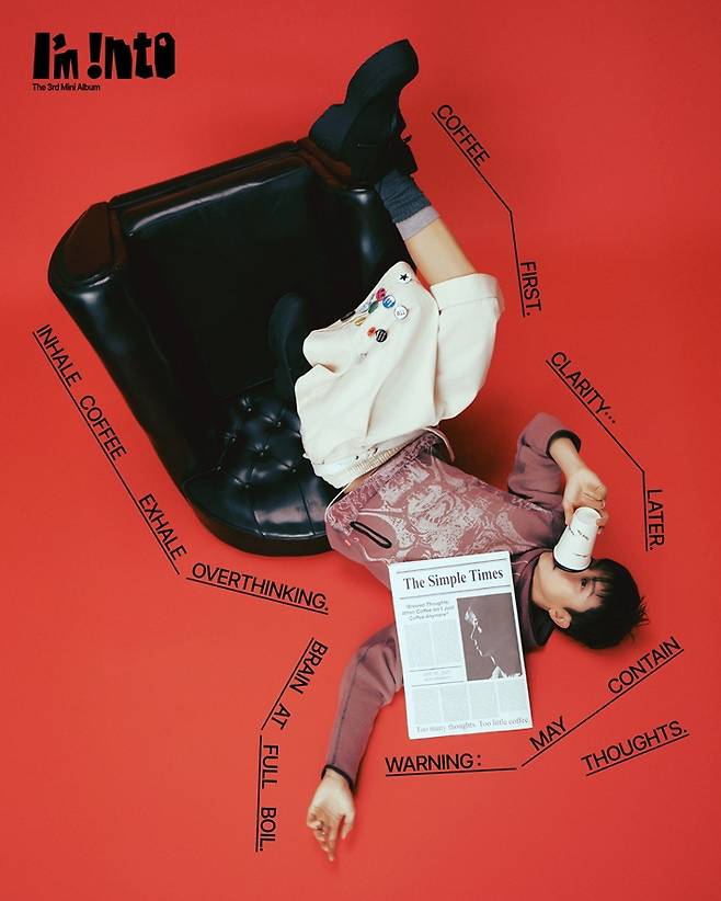 이번 앨범에는 타이틀곡 '싱크 투 머치'를 비롯해 총 5곡이 실렸다. JYP엔터테인먼트 제공