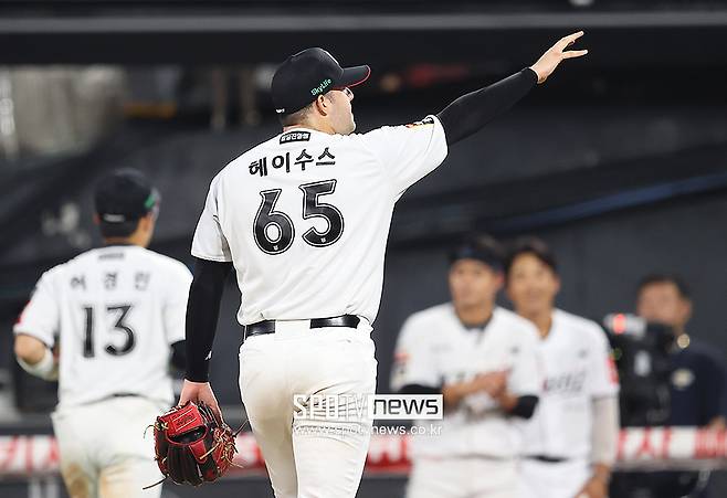 ▲ kt 엔마누엘 데 헤이수스 ⓒ곽혜미 기자