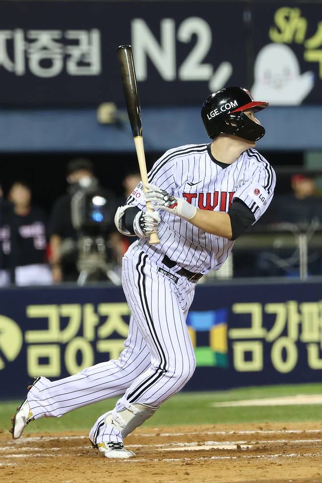LG 트윈스 홍창기. /사진=LG 트윈스 제공