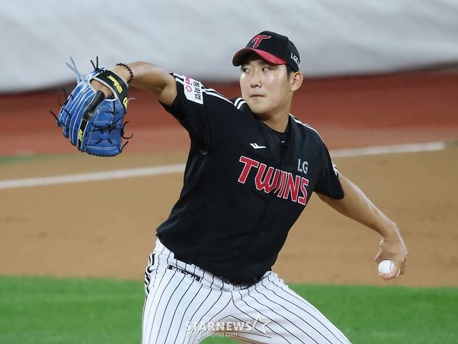 [포토] 손주영 '11승 이글이글'