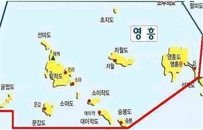 ▲&nbsp;영흥파출소 관할 지역.