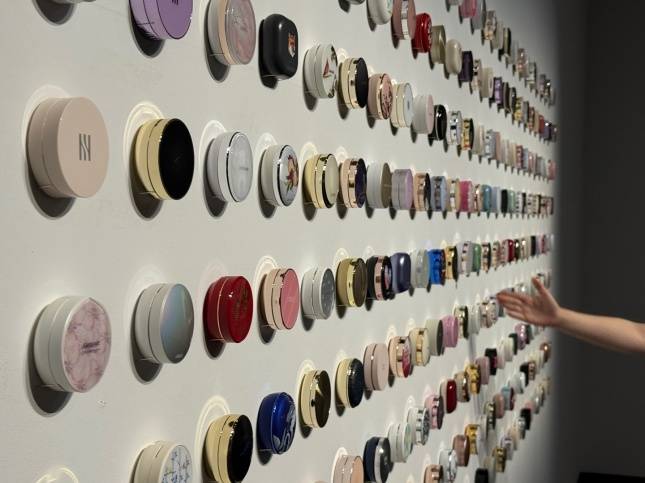 아모레퍼시픽 쿠션 팩트 제품들/사진=김다이 기자 @neverdie