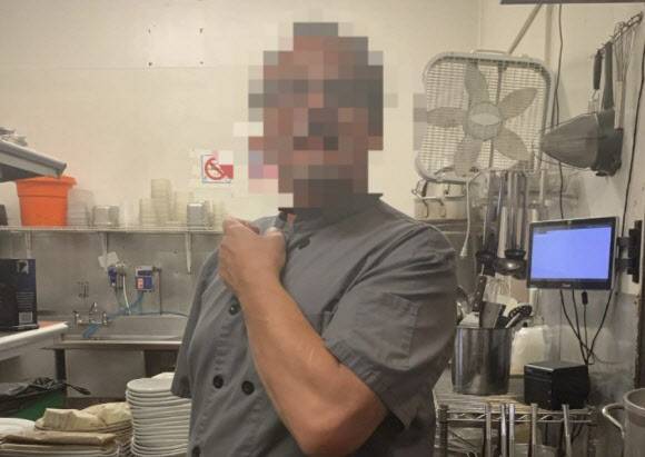 미국 샌프란시스코에서 은행 세 곳을 털다 체포된 이탈리아 출신 요리사. (사진=SNS 캡처)