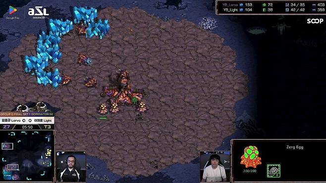 - 멀티 위치부터 수비까지 완벽했던 홍구의 플레이