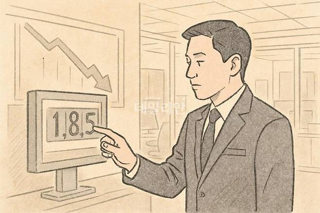 국내 저축은행들의 정기예금 금리가 3년 3개월 만에 최저 수준으로 떨어졌다. ⓒ데일리안 AI 삽화 이미지