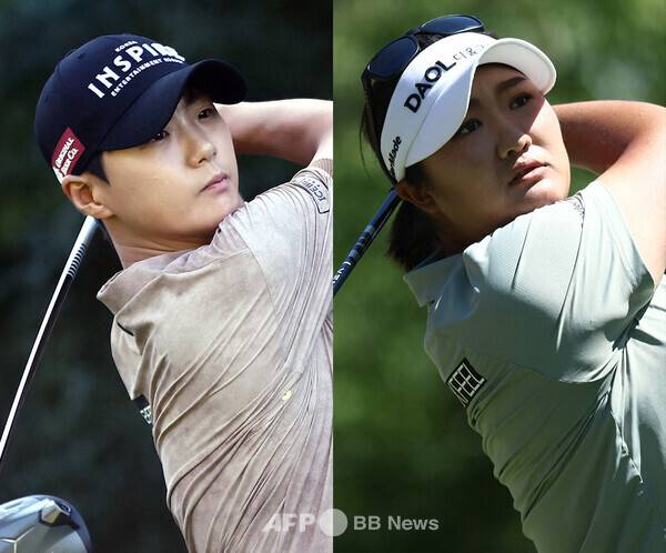 2025년 미국여자프로골프(LPGA) 투어 월마트 NW 아칸소 챔피언십에 출전하는 박성현, 유해란 프로. 사진제공=ⓒAFPBBNews = News1 (사진을 무단으로 사용하지 마십시오.)