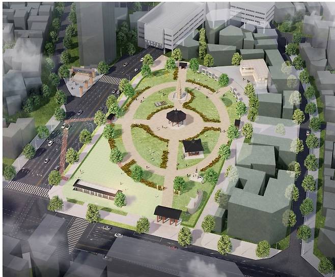 탑골공원 개선사업 조감도. <제공=서울 종로구>