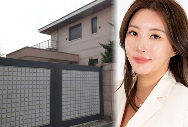 고 이건희 회장이 소유했던 이태원 단독주택 모습과 강나연 태화홀딩스 회장. 연합뉴스, 태화홀딩스 홈페이지