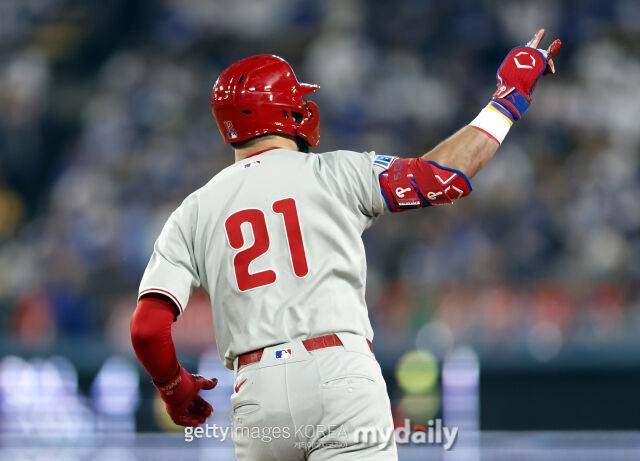 필라델피아 필리스 카일 슈와버./게티이미지코리아