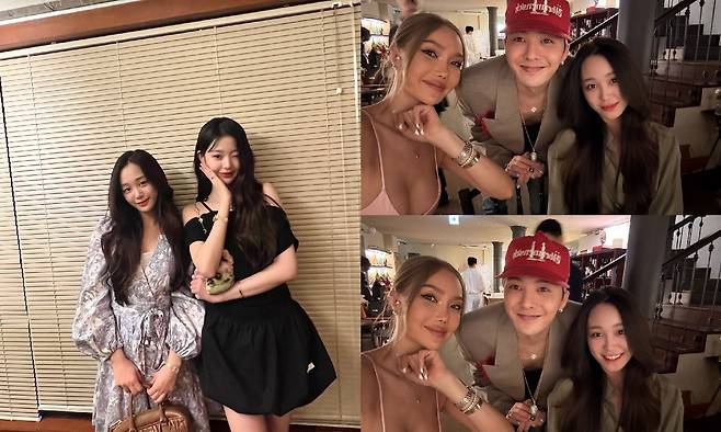 대림그룹 4세 이주영이 연예계 절친들과 함께한 일상을 공유했다. 이주영 SNS 캡처