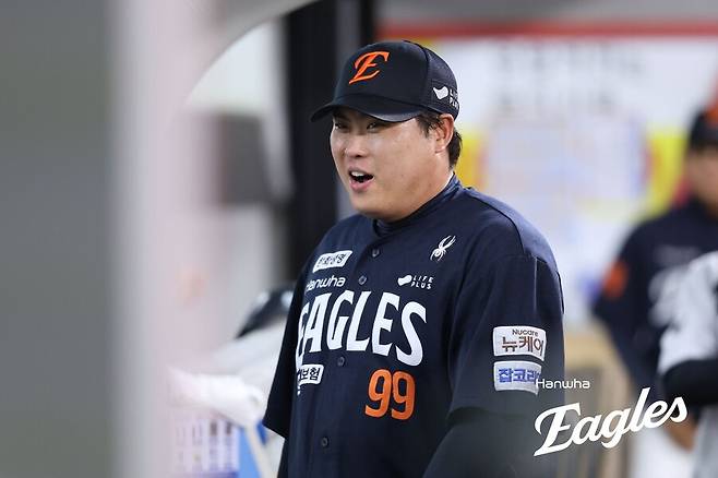 ▲ 시즌 9승을 거두며 두 자릿수 승수에 1승만 남겨둔 류현진 ⓒ한화이글스