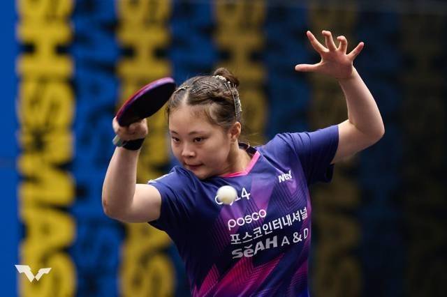 WTT 시리즈 경기에 나선 유예린 [WTT 인스타그램 캡처. 재판매 및 DB 금지]