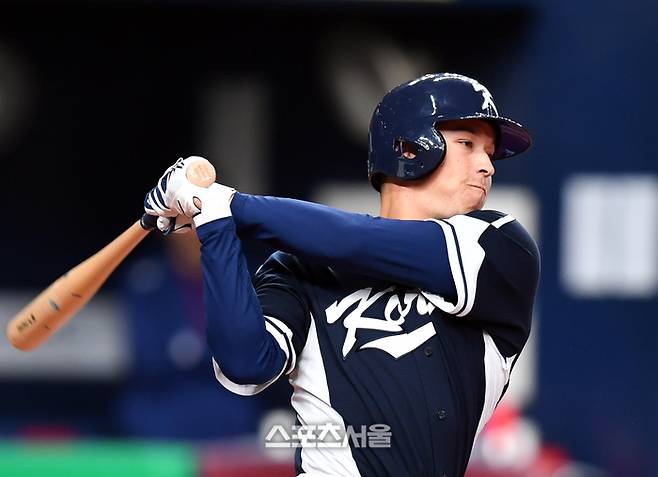 2023 월드베이스볼클래식(WBC) 당시 토미 에드먼. 사진 | 스포츠서울DB
