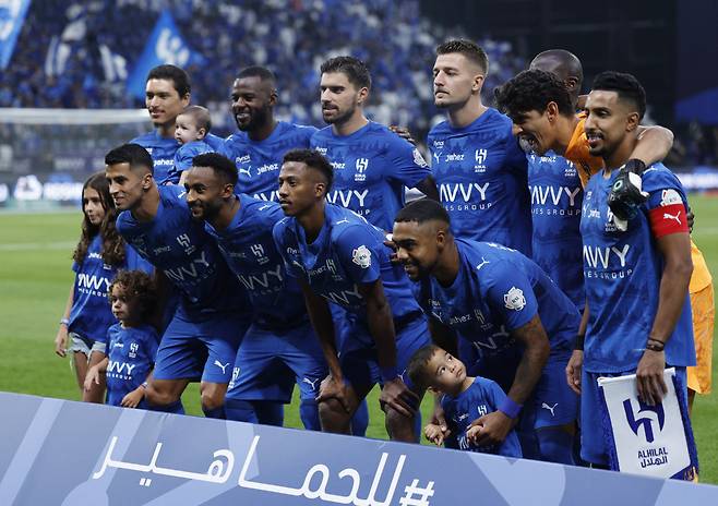 알 힐랄의 7000억짜리 스쿼드. 로이터연합뉴스