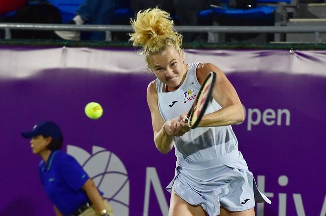 2025 코리아오픈 8강에 오른 시니아코바. 코리아오픈