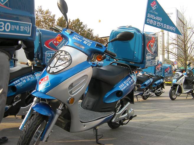 전기 오토바이. /조선DB