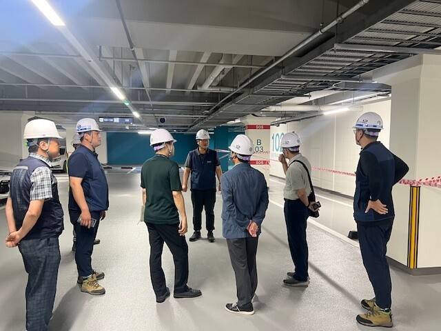 용인시는 지난 16일 ‘삼가2지구 힐스테이트 용인포레’에 대해 특별 품질 점검을 진행했다. 용인시 제공