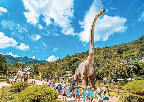 대구 남구 앞산 자락에 위치한 고산골 공룡공원. [사진 대구시]