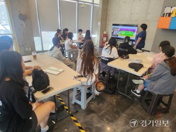 구리공유학교 우리 함께하‘개’ 2기 수업모습. 박화선기자