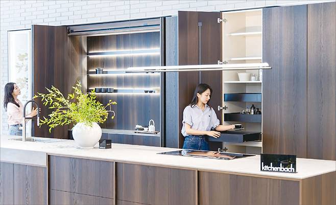 서울 강남구 논현동 ‘한샘 플래그십 논현’의 키친바흐 전시장 (한샘 제공)