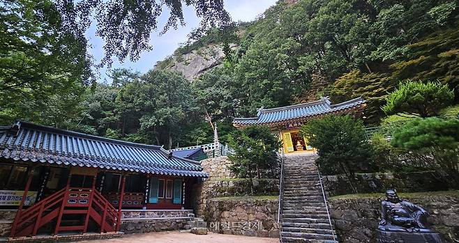 경북 구미시 해운사 전경