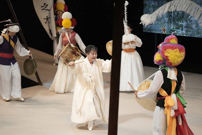 日 강제징용 희생자 다룬 시미노 간지 연출가의 ‘망한가’ [국립극장 제공]