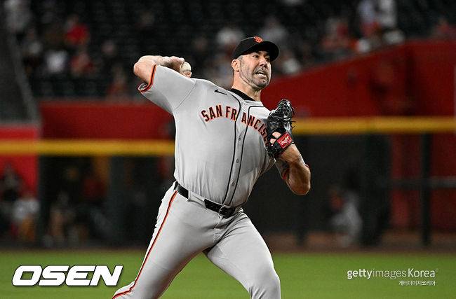 [사진] 샌프란시스코 저스틴 벌랜더. ⓒGettyimages(무단전재 및 재배포 금지)