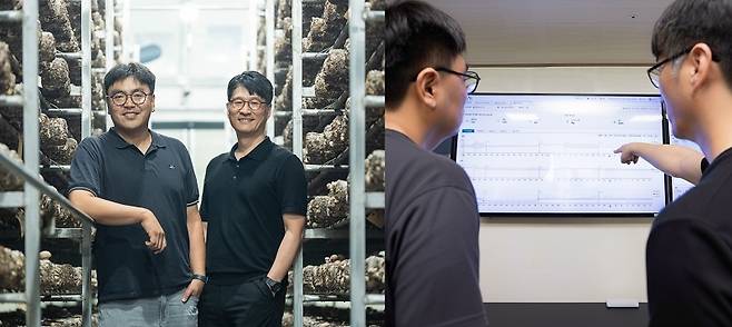 (좌)윤용식 닥터애그 생산2본부장, (우)김영일 닥터애그 CTO