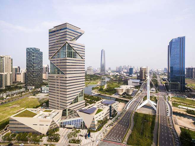 인천경제자유구역청 전경 ⓒ인천경제청 제공