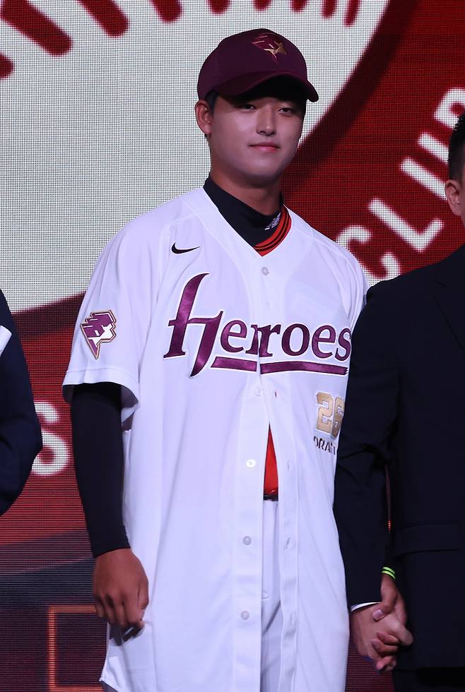 2026 KBO 신인 드래프트에서 키움에 1라운드 1순위 지명을 받은 박준현. 연합뉴스