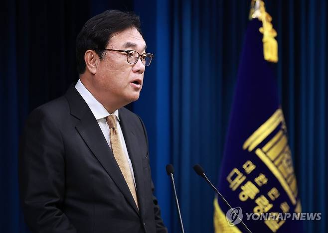 정진석 전 비서실장 [연합뉴스 자료사진]