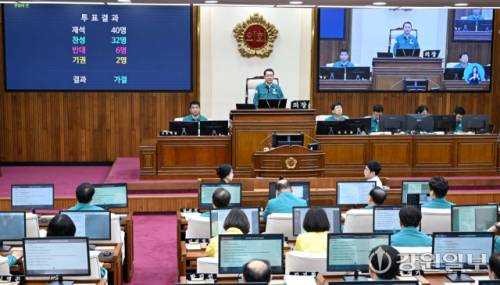 ◇18일 강원자치도의회에서 열린 제340회 임시회 제2차 본회의에서