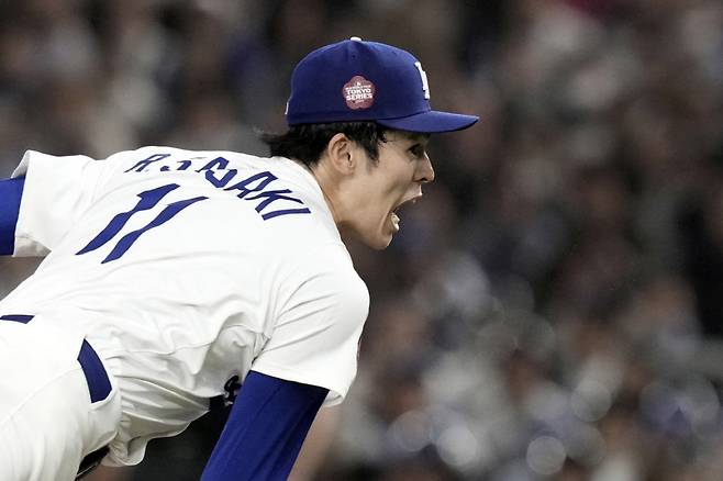 사사키 로키가 마이너리그에서 처음으로 구원등판했다. 빅리그 복귀시 불펜에서 던질 예정이다. AP연합뉴스