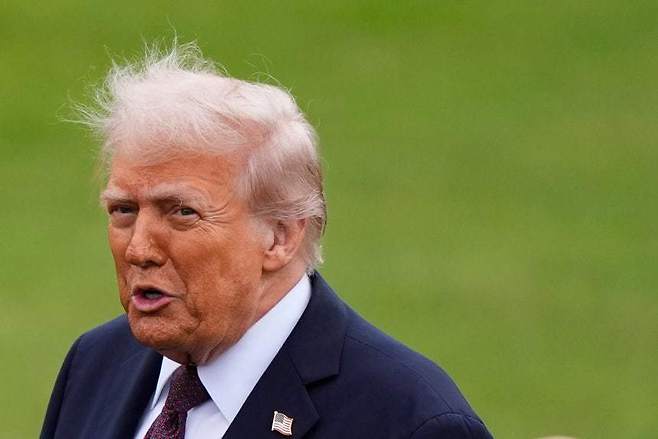 도널드 트럼프 미국 대통령. AP 뉴시스