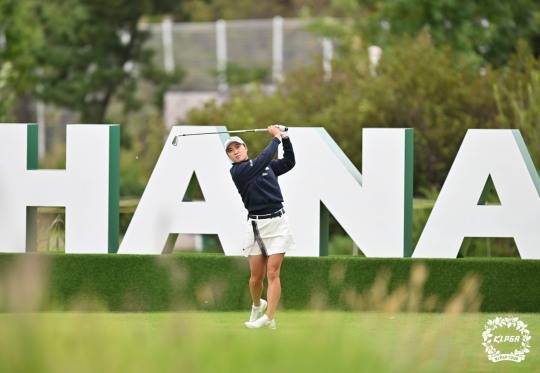 이민지의 티샷. 사진[연합뉴스]