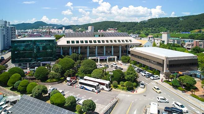 통영시청 전경 ⓒ통영시