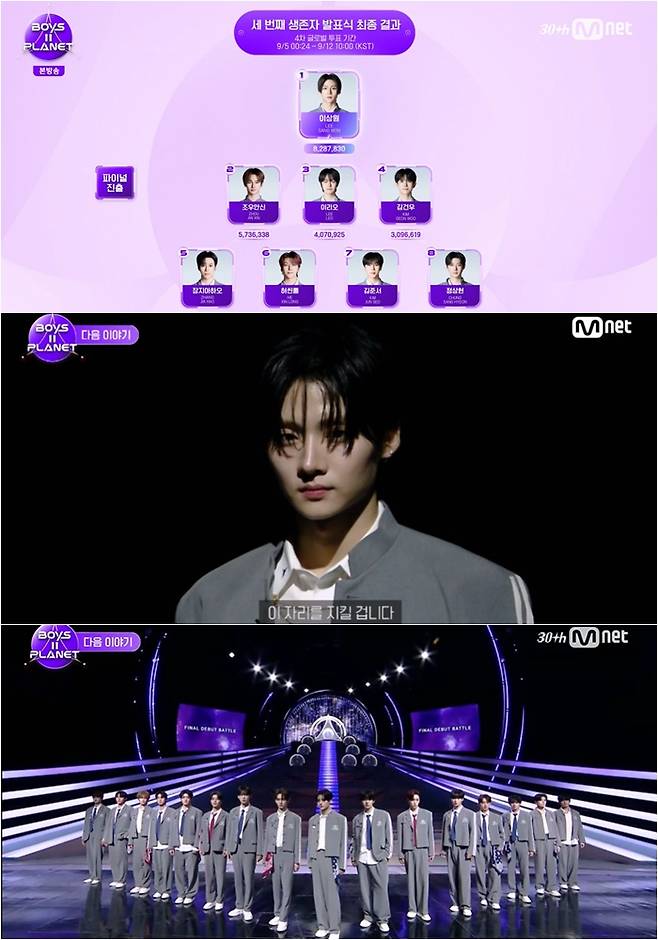 ▲ 이상원, 이리오. 출처| 엠넷 '보이즈 플래닛2' 방송 캡처