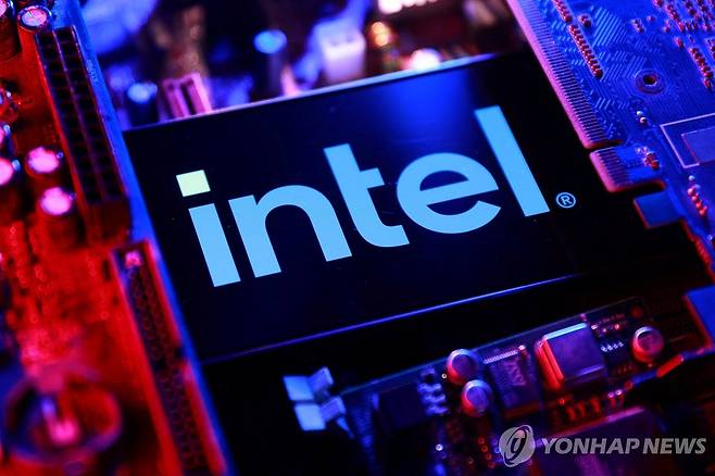 인텔 로고 [로이터 연합뉴스 자료사진. 재판매 및 DB 금지]