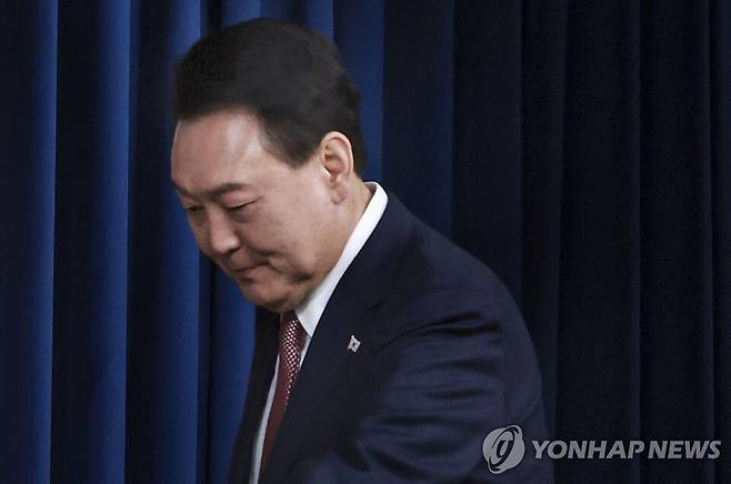 윤석열 전 대통령.<연합뉴스 자료사진>