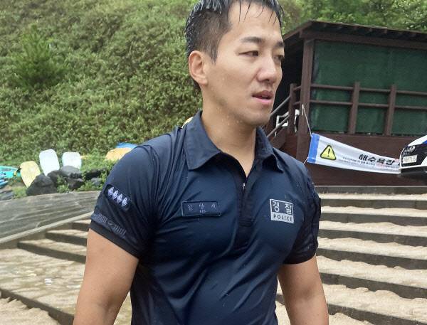 서귀포경찰서 중문파출소 소속 김양재 경사(39). (사진= 제주경찰청 제공)