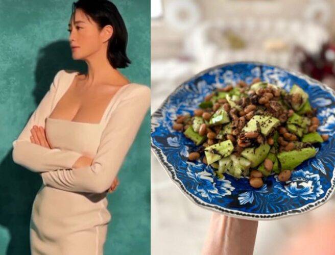 김혜수가 군살 없는 몸매를 자랑했다. 사진=김혜수 인스타그램