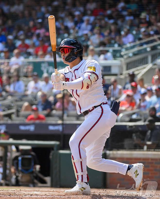 김하성(30·애틀랜타 브레이브스). ⓒ AFP=뉴스1