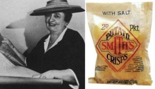 최초의 감자칩 포장 봉투를 발명한 로라 스쿠더. 미국 과자 박물관 홈페이지