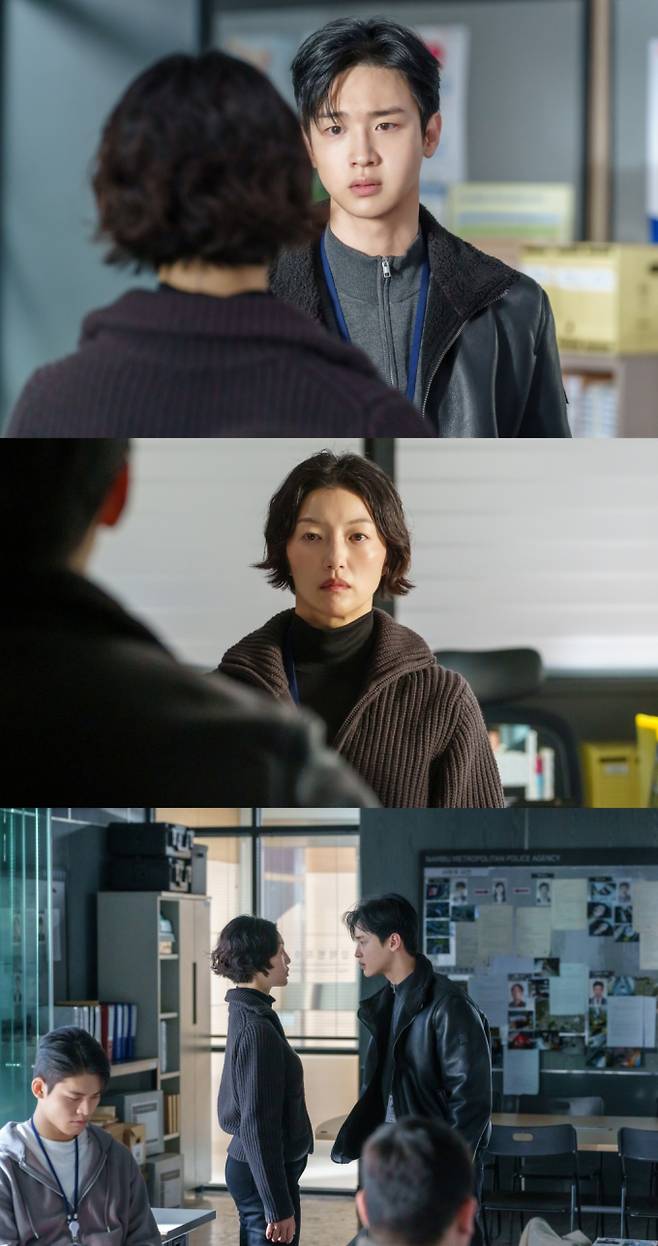 ‘사마귀’ 장동윤 vs 이엘 팽팽 대치 (제공: SBS)