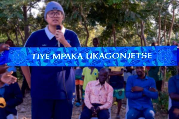 치주물루유나이티드 구단주 선포식. 창박골 본인 제공