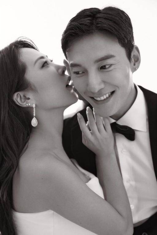 댄서 허니제이(왼쪽)와 그의 남편 정담씨. 허니제이 사회관계망서비스 캡처